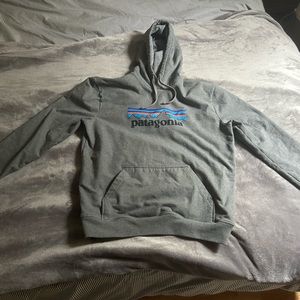 Patagonia P6 Hoodie - Grey - Large - Regular Fit